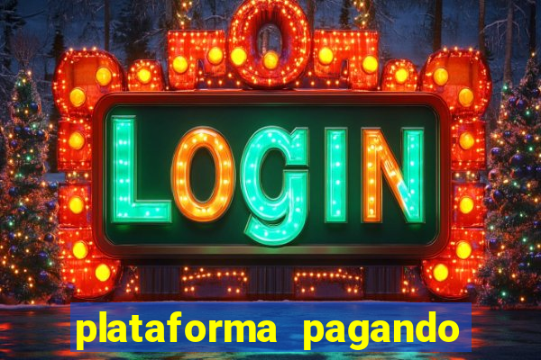 plataforma pagando no cadastro bet